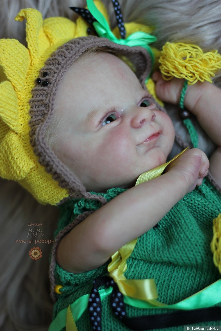 Малыш-подсолнух Флинн — Молды и прототипы Реборн (Reborn): новинки