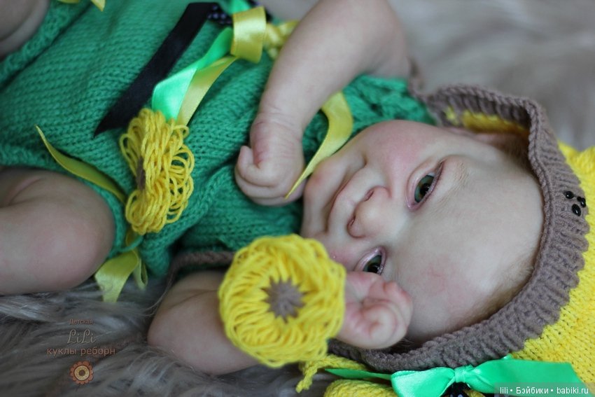 Малыш-подсолнух Флинн — Молды и прототипы Реборн (Reborn): новинки (фото 7)