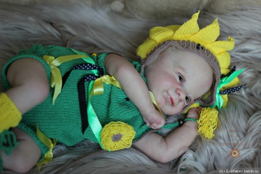 Малыш-подсолнух Флинн — Молды и прототипы Реборн (Reborn): новинки