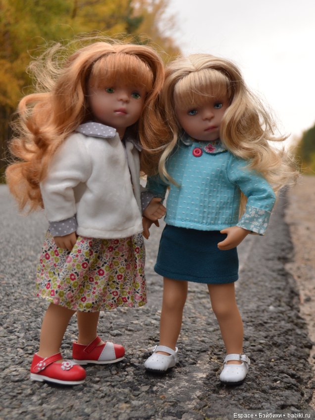 Маша и Глаша — Куклы Sylvia Natterer (Сильвия Наттерер): Gotz (фото 2)