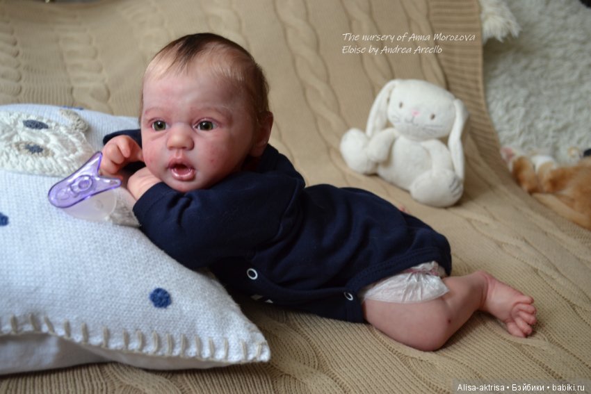 Элоиза - скульптор Андреа Арчелло. Кукла реборн Анны Морозовой