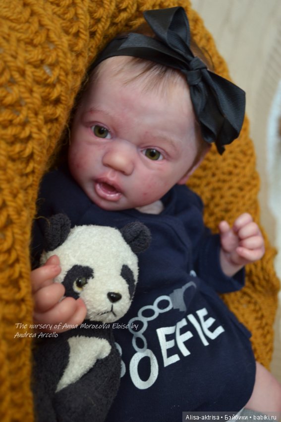 Элоиза - скульптор Андреа Арчелло. Кукла реборн Анны Морозовой (фото 5)