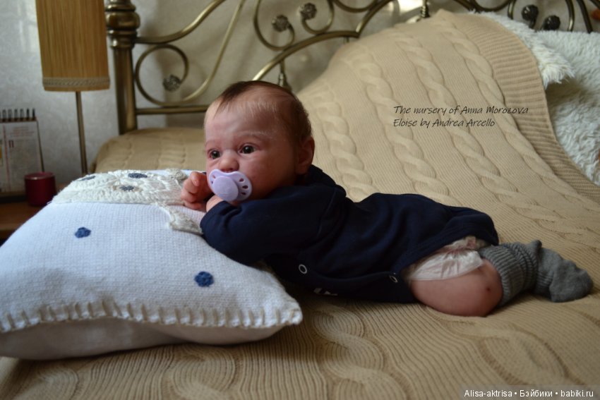 Элоиза - скульптор Андреа Арчелло. Кукла реборн Анны Морозовой