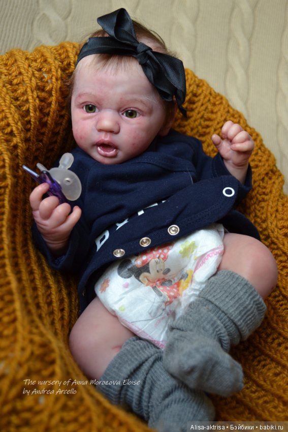 Элоиза - скульптор Андреа Арчелло. Кукла реборн Анны Морозовой (фото 2)
