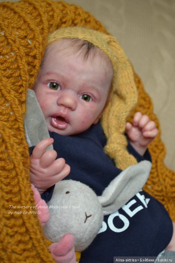 Элоиза - скульптор Андреа Арчелло. Кукла реборн Анны Морозовой