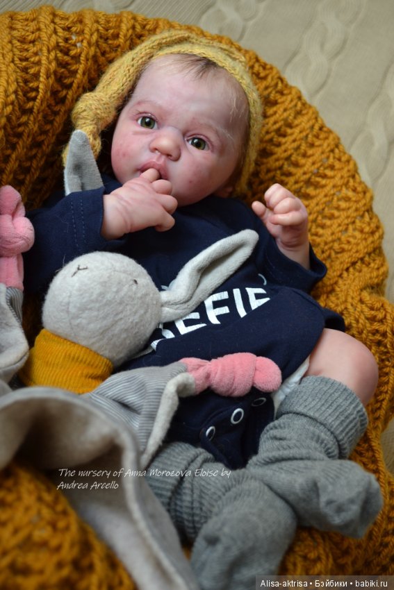 Элоиза - скульптор Андреа Арчелло. Кукла реборн Анны Морозовой (фото 9)
