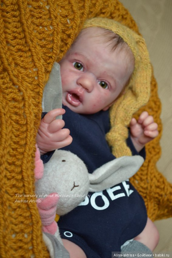 Элоиза - скульптор Андреа Арчелло. Кукла реборн Анны Морозовой