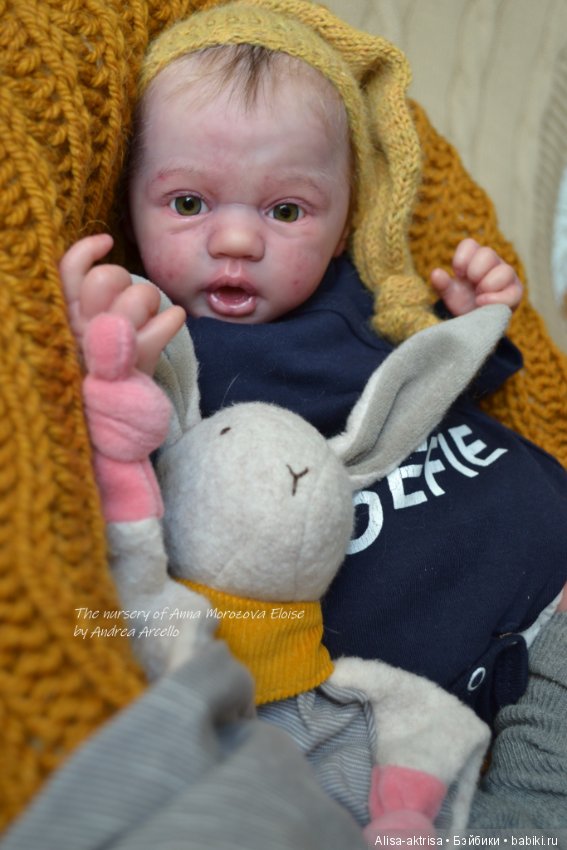 Элоиза - скульптор Андреа Арчелло. Кукла реборн Анны Морозовой (фото 6)