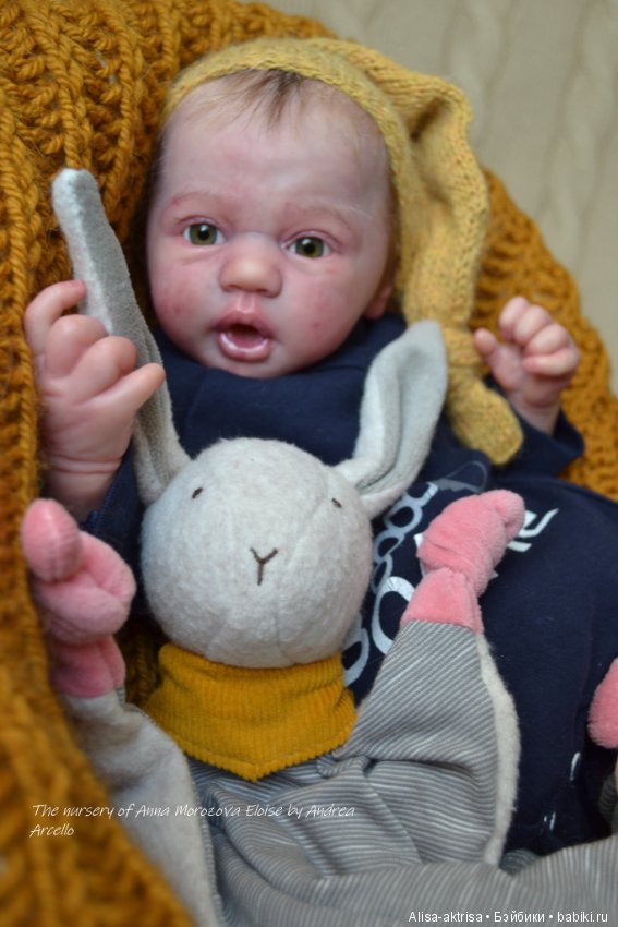 Элоиза - скульптор Андреа Арчелло. Кукла реборн Анны Морозовой (фото 7)