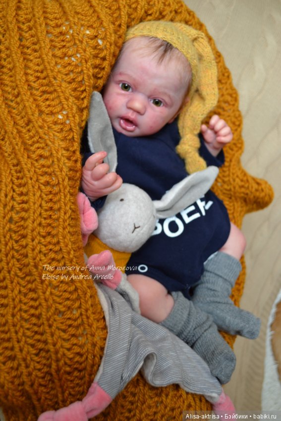 Элоиза - скульптор Андреа Арчелло. Кукла реборн Анны Морозовой (фото 10)