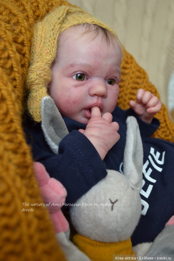 Элоиза - скульптор Андреа Арчелло. Кукла реборн Анны Морозовой (фото 8)