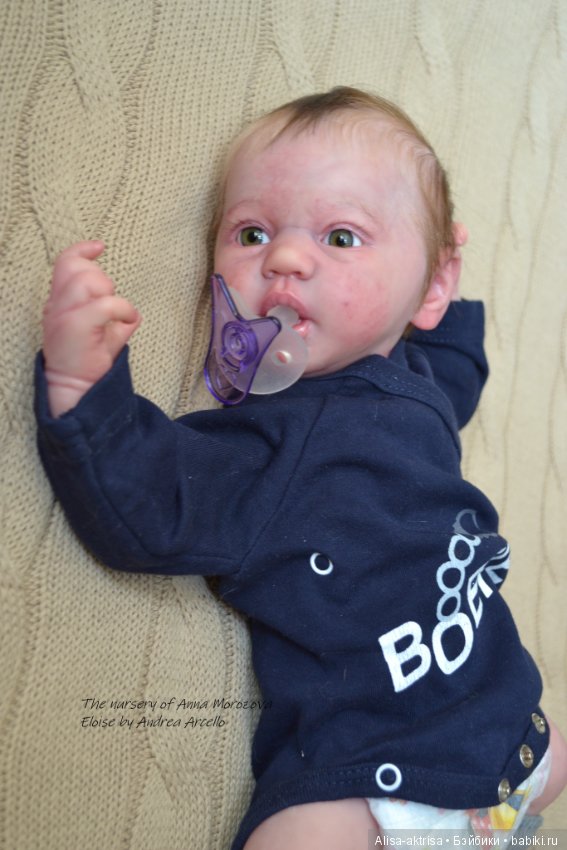 Элоиза - скульптор Андреа Арчелло. Кукла реборн Анны Морозовой