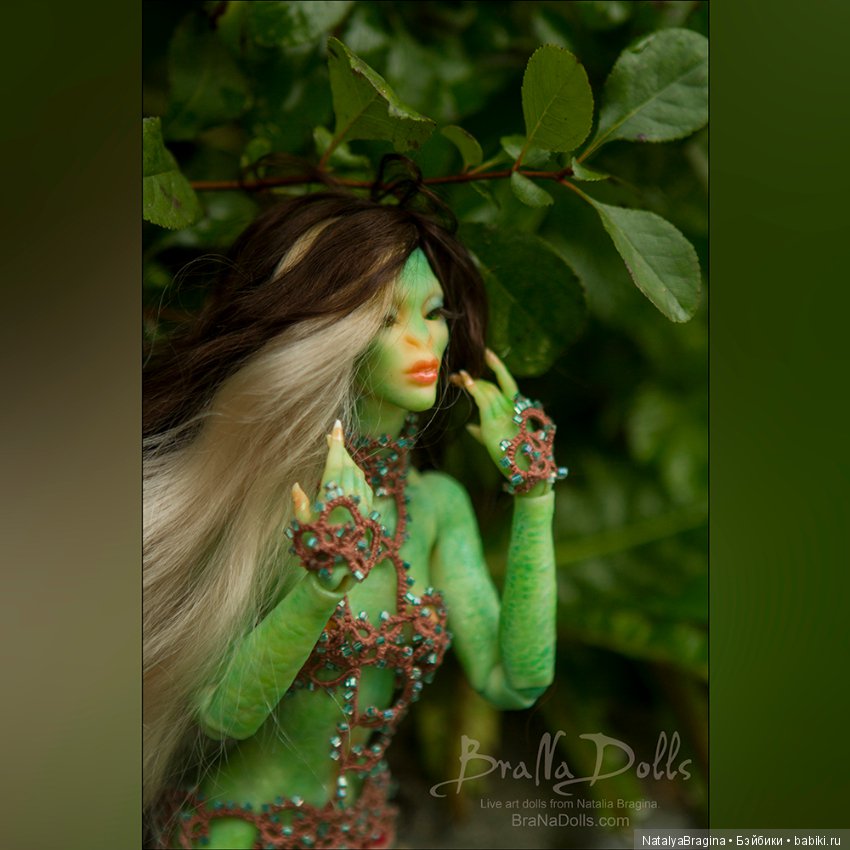Хозяйка Медной горы — Авторские шарнирные куклы своими руками: лепка (фото 5)