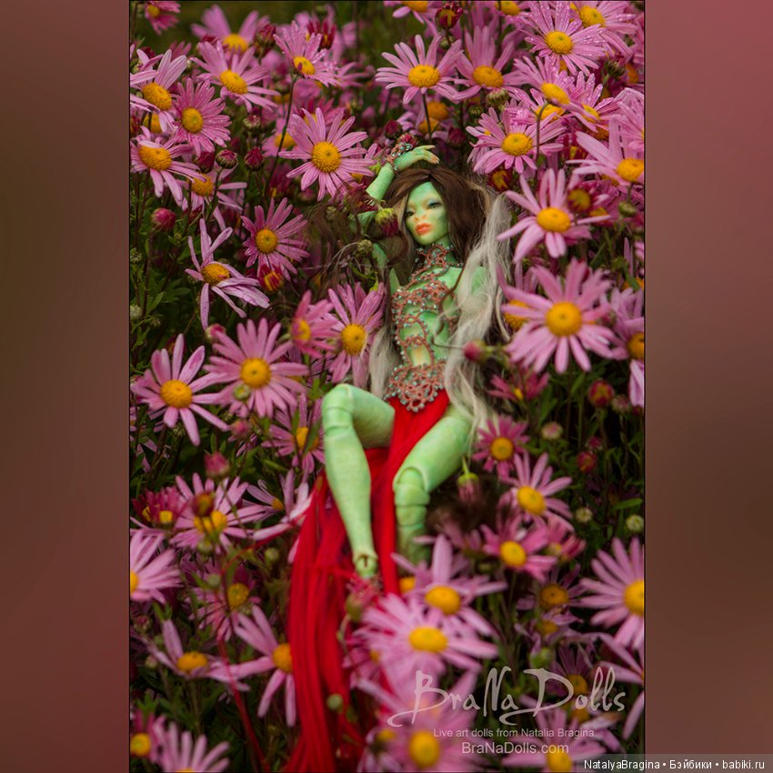 Хозяйка Медной горы — Авторские шарнирные куклы своими руками: лепка (фото 10)