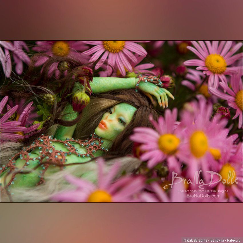 Хозяйка Медной горы — Авторские шарнирные куклы своими руками: лепка (фото 4)