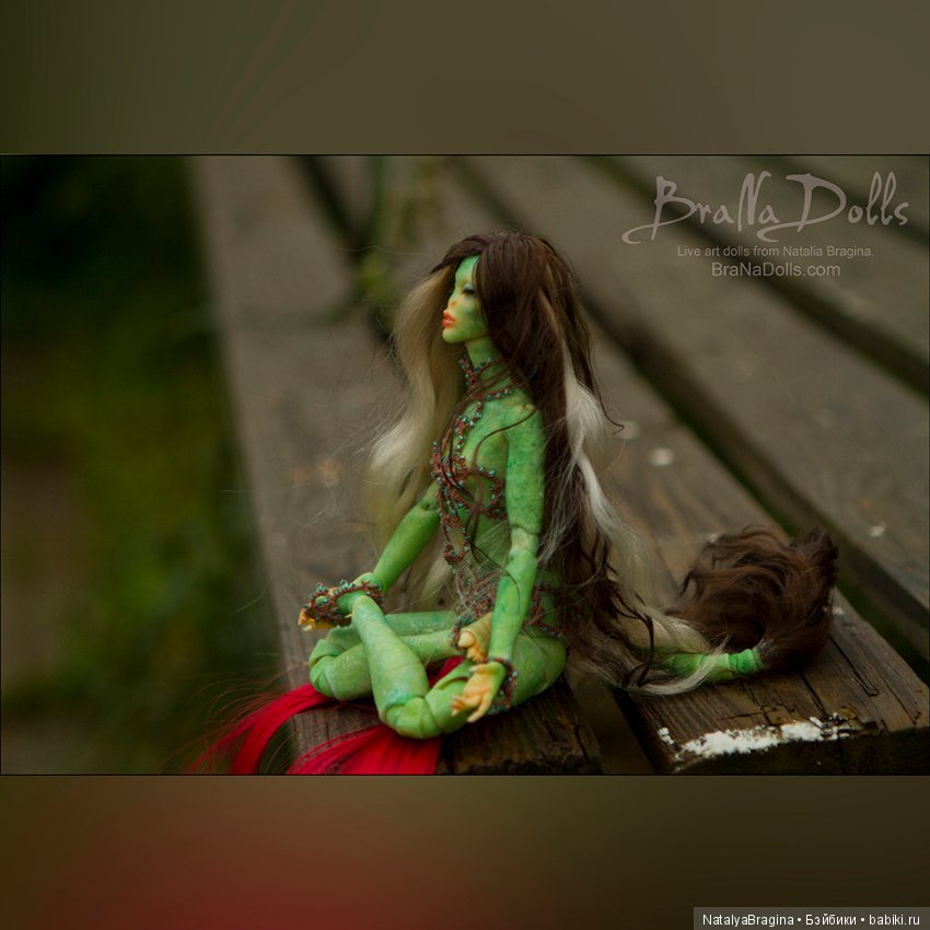 Хозяйка Медной горы — Авторские шарнирные куклы своими руками: лепка (фото 2)