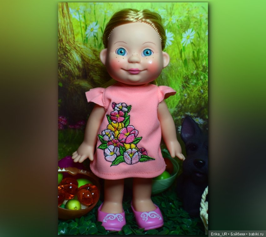 Перепись КуклоНаселения. Баба Капа, внучка Веснушка и собачка Жужка