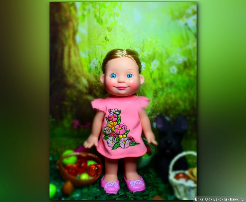 Перепись КуклоНаселения. Баба Капа, внучка Веснушка и собачка Жужка