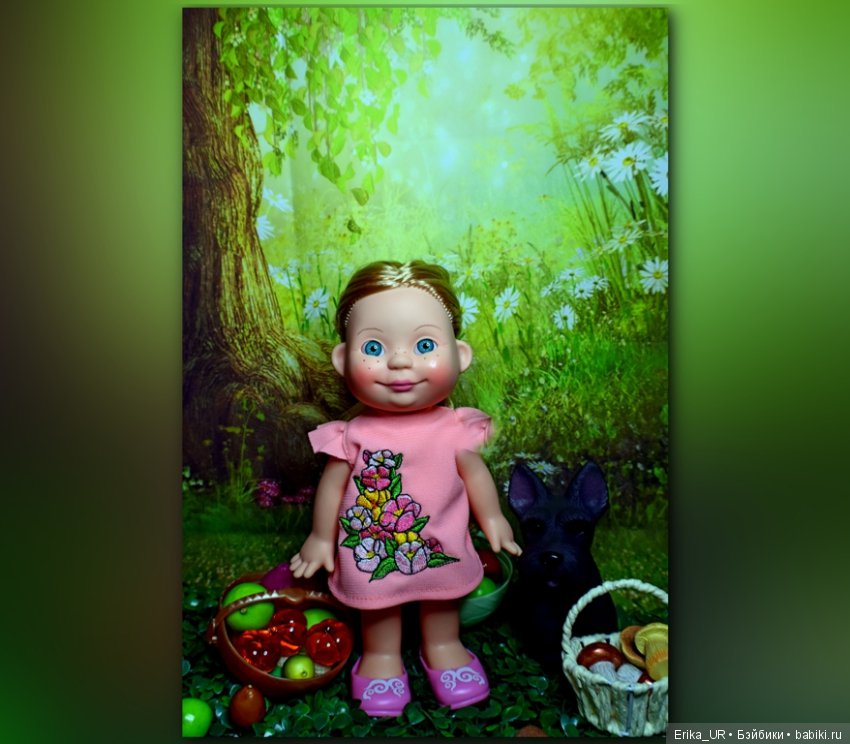 Перепись КуклоНаселения. Баба Капа, внучка Веснушка и собачка Жужка