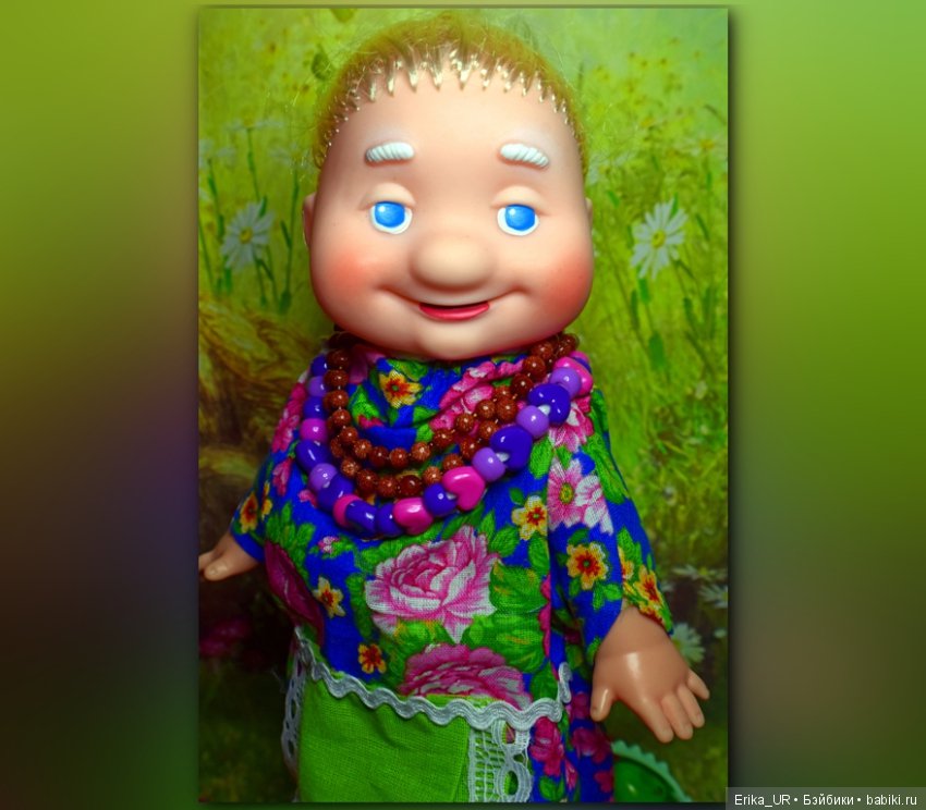 Перепись КуклоНаселения. Баба Капа, внучка Веснушка и собачка Жужка