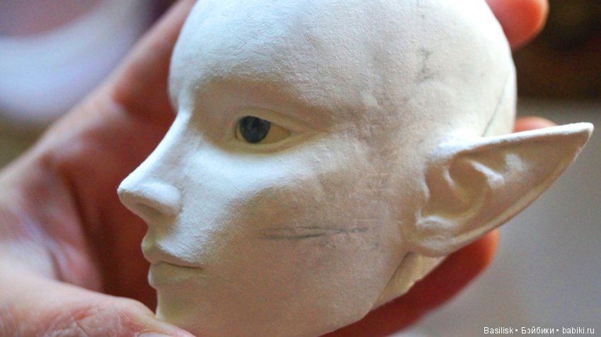 Эльфийка Эллана. Процесс — Авторские шарнирные куклы своими руками: лепка (фото 2)