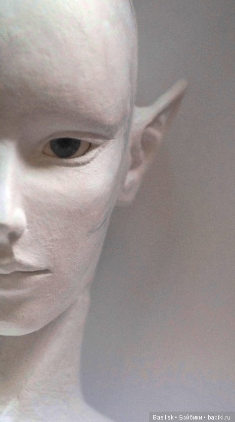 Эльфийка Эллана. Процесс — Авторские шарнирные куклы своими руками: лепка