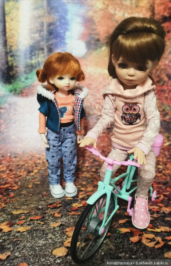 Велопрогулка — Разные шарнирные куклы (не БЖД): редкие (фото 6)