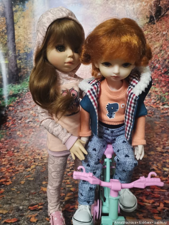 Велопрогулка — Разные шарнирные куклы (не БЖД): редкие (фото 8)