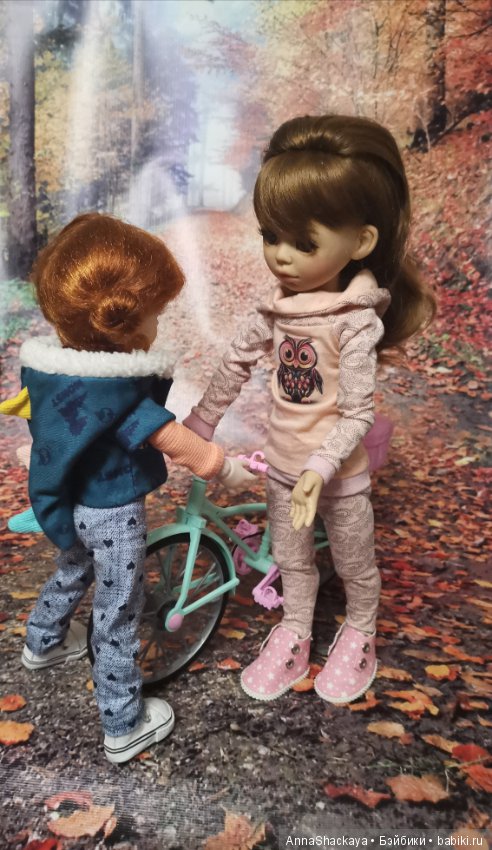 Велопрогулка — Разные шарнирные куклы (не БЖД): редкие (фото 9)