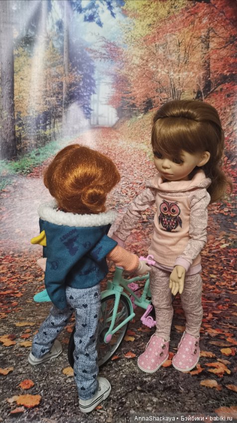 Велопрогулка — Разные шарнирные куклы (не БЖД): редкие (фото 5)