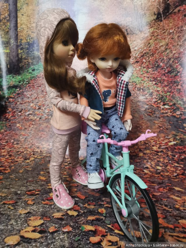 Велопрогулка — Разные шарнирные куклы (не БЖД): редкие (фото 7)