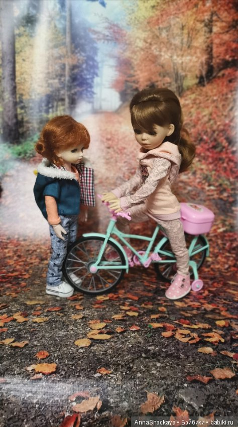 Велопрогулка — Разные шарнирные куклы (не БЖД): редкие (фото 3)