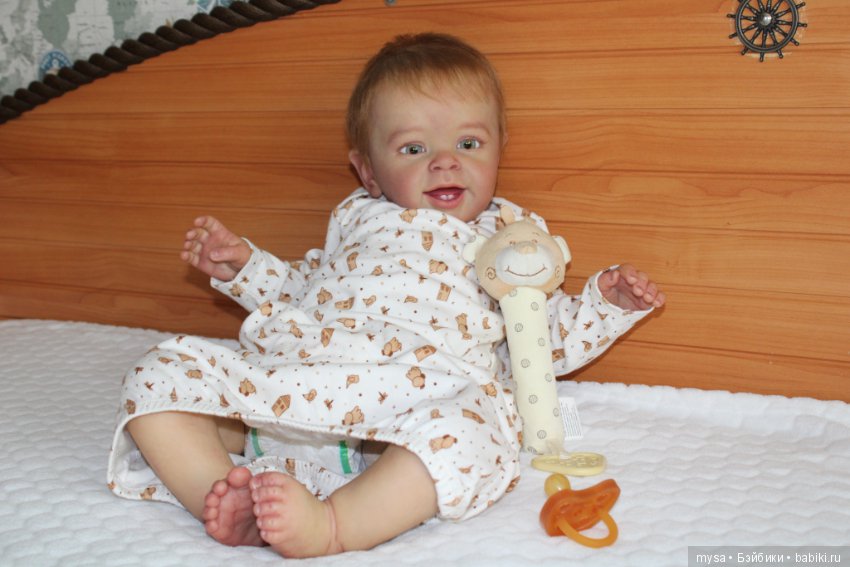 Новые фото Яника, кукла-реборн молд Yannik N.Blick (фото 8)