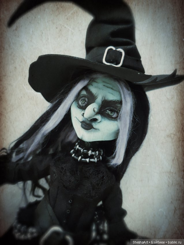Хеллоуин. Ведьма. ООАК МХ (фото 9)