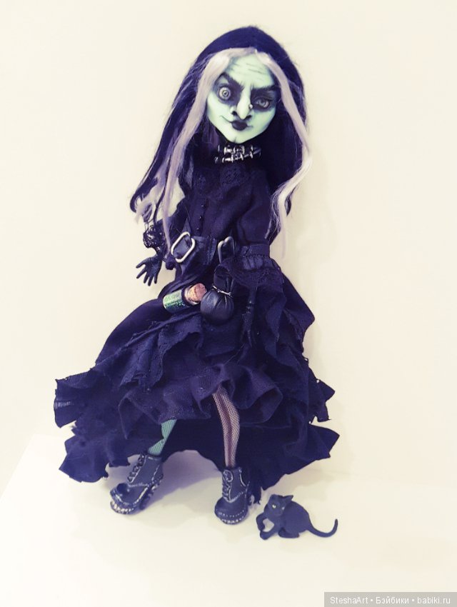 Хеллоуин. Ведьма. ООАК МХ (фото 8)