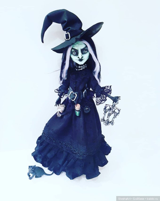 Хеллоуин. Ведьма. ООАК МХ (фото 5)