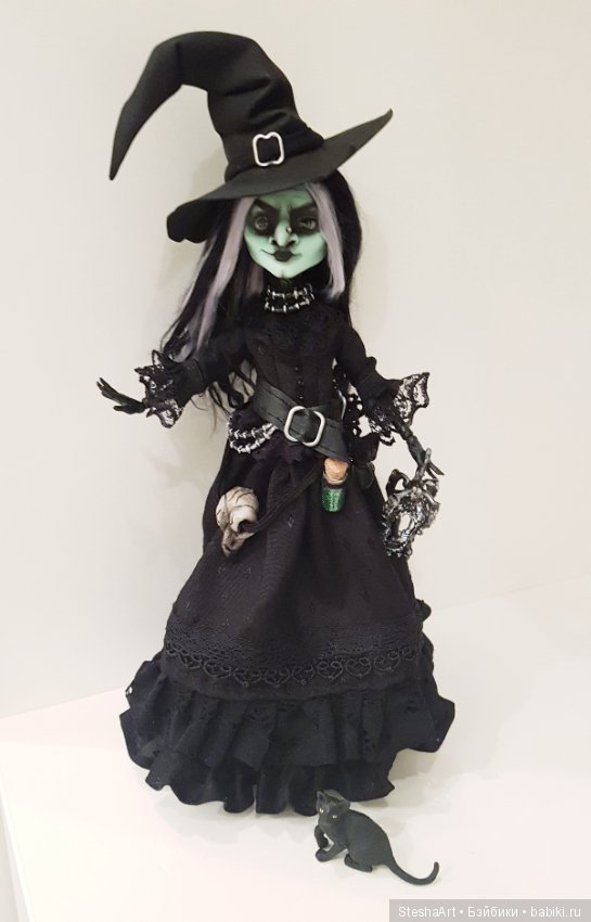 Хеллоуин. Ведьма. ООАК МХ (фото 2)