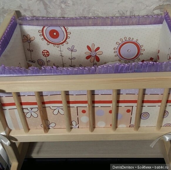 Кроватки для кукол — Мебель для кукол и домиков: фото