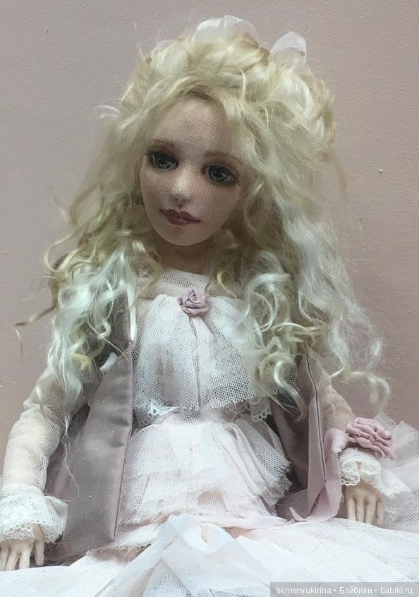 Фея. Текстильная шарнирная кукла (фото 8)