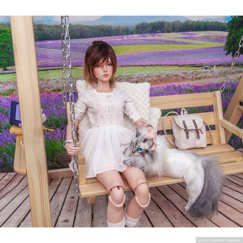 Качели, кот и BJD — Куклы Iplehouse (Иплхаус): BJD (БЖД)