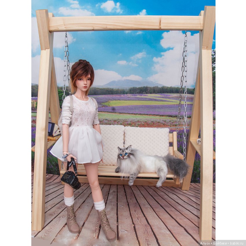 Качели, кот и BJD — Куклы Iplehouse (Иплхаус): BJD (БЖД) (фото 2)