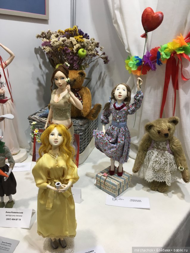 «Модна лялька» часть 3 — Выставки кукол и мишек Тедди: фоторепортажи