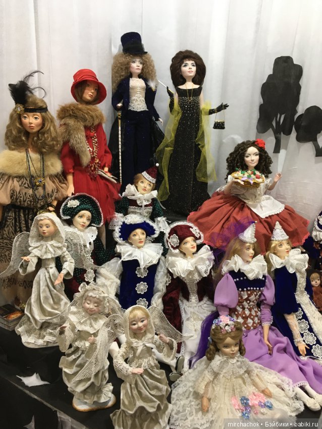 «Модна лялька» часть 3 — Выставки кукол и мишек Тедди: фоторепортажи