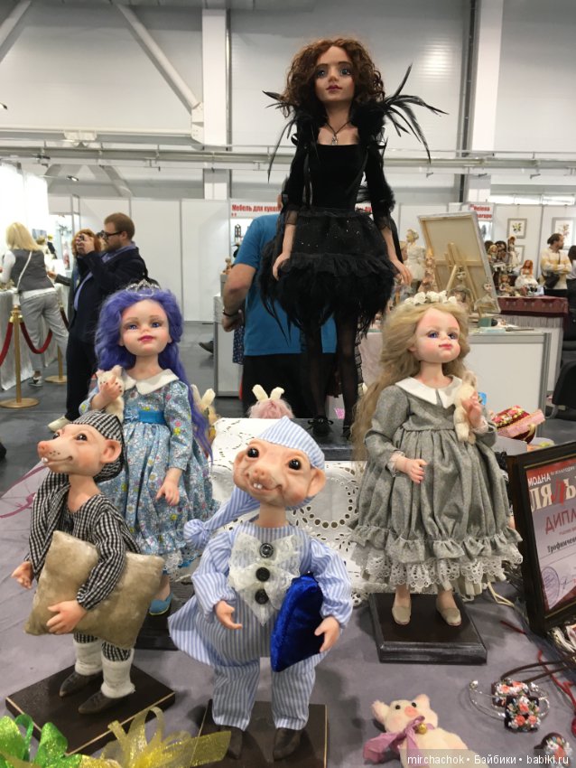 «Модна лялька» часть 2 — Выставки кукол и мишек Тедди: фоторепортажи