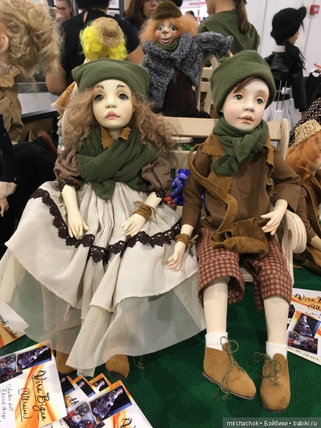 «Модна лялька» часть 2 — Выставки кукол и мишек Тедди: фоторепортажи