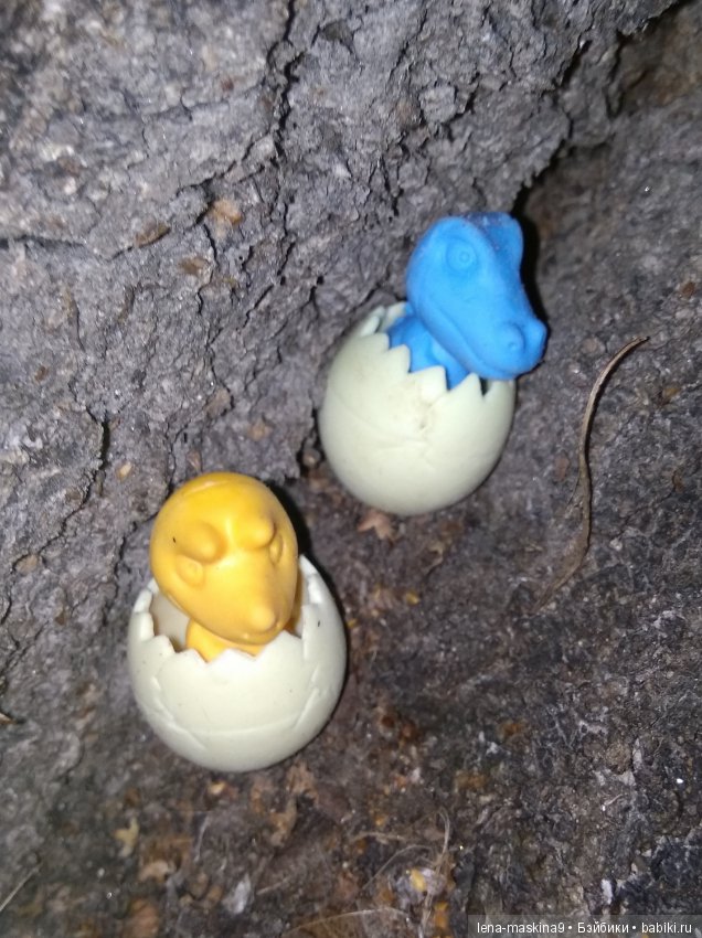 Диназаврики и их малыши, вышлю ночью в лес погулять (фото 10)