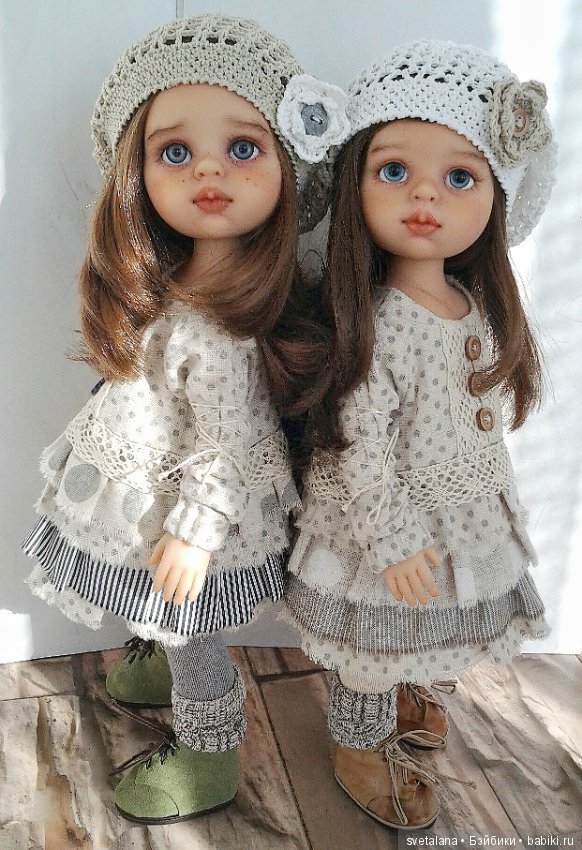 Андриана и Арсения. ООАК кукол Паола Рейна