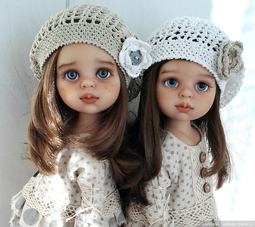 Андриана и Арсения. ООАК кукол Паола Рейна