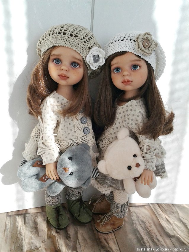 Андриана и Арсения. ООАК кукол Паола Рейна