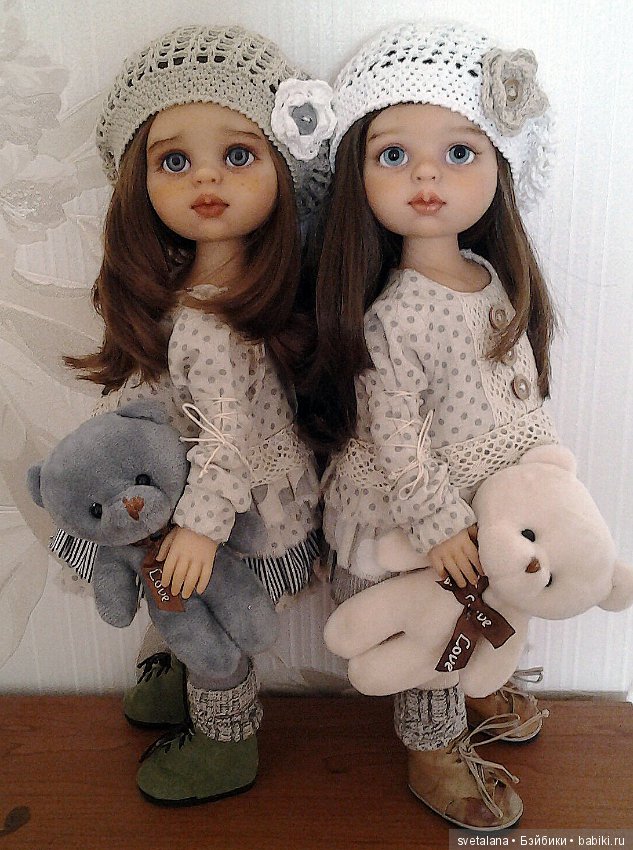 Андриана и Арсения. ООАК кукол Паола Рейна